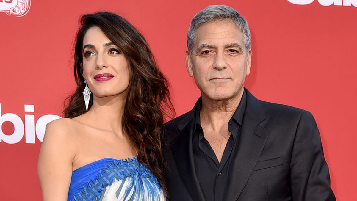 George Clooney i Amal Clooney na premierze "Suburbicon"