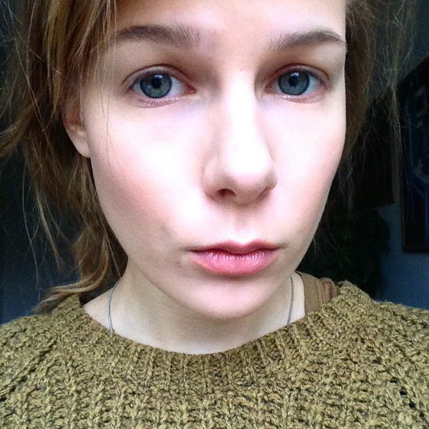 Marta Wierzbicka na instagramie bez makijażu