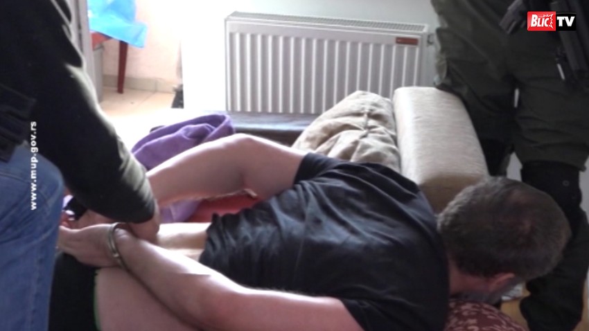 Šaranović uhapšen u stanu