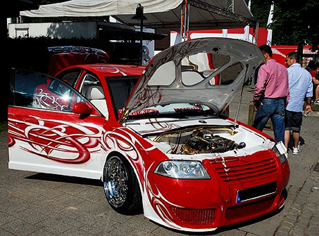 Zlot fanów Golfa GTI w Reifnitz w Austrii