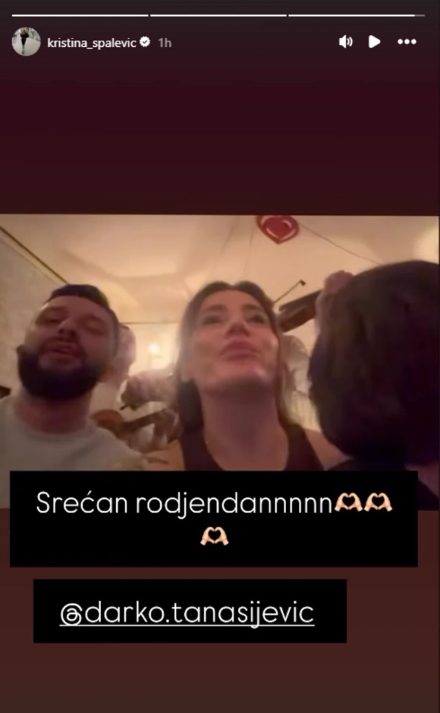 Darko Tanasijević i Kristina Spalević (Foto: Instagram/kristina_spalevic)