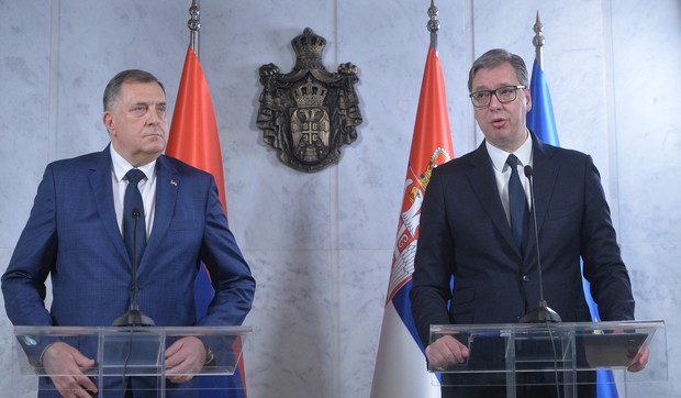 Dodk i Vučić su imali dvosatni jutarnji sastanak