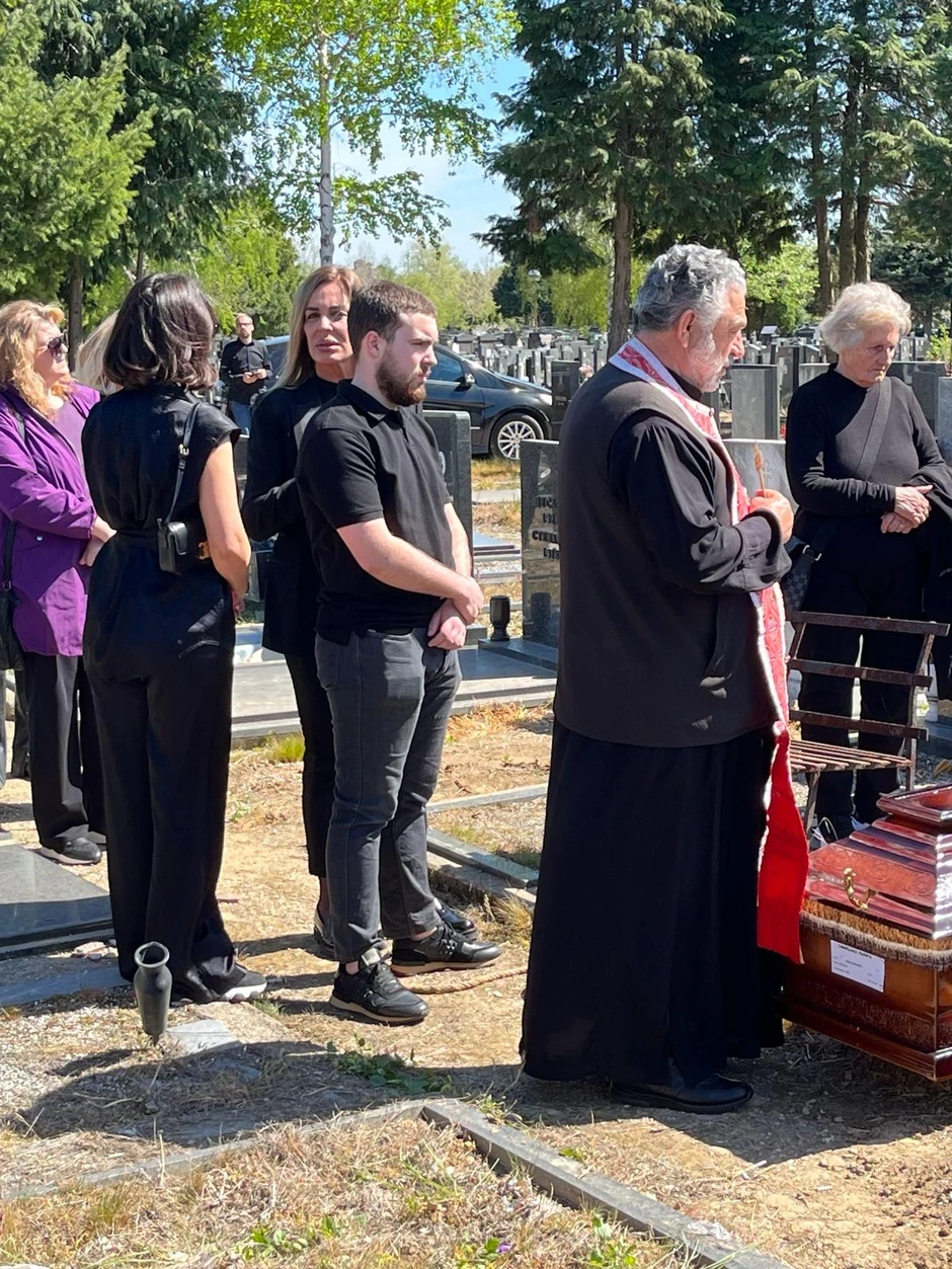 Sahrana majke Milene Kačavende