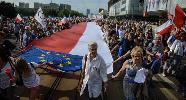 Marsz KOD w Warszawie z 4 czerwca 2016