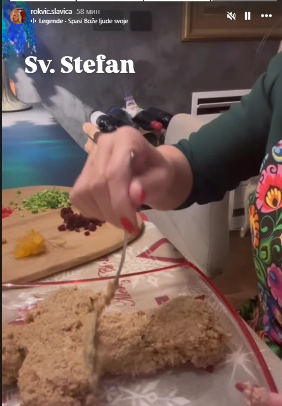 Slavica Rokvić pokazala kako je spremila slavu