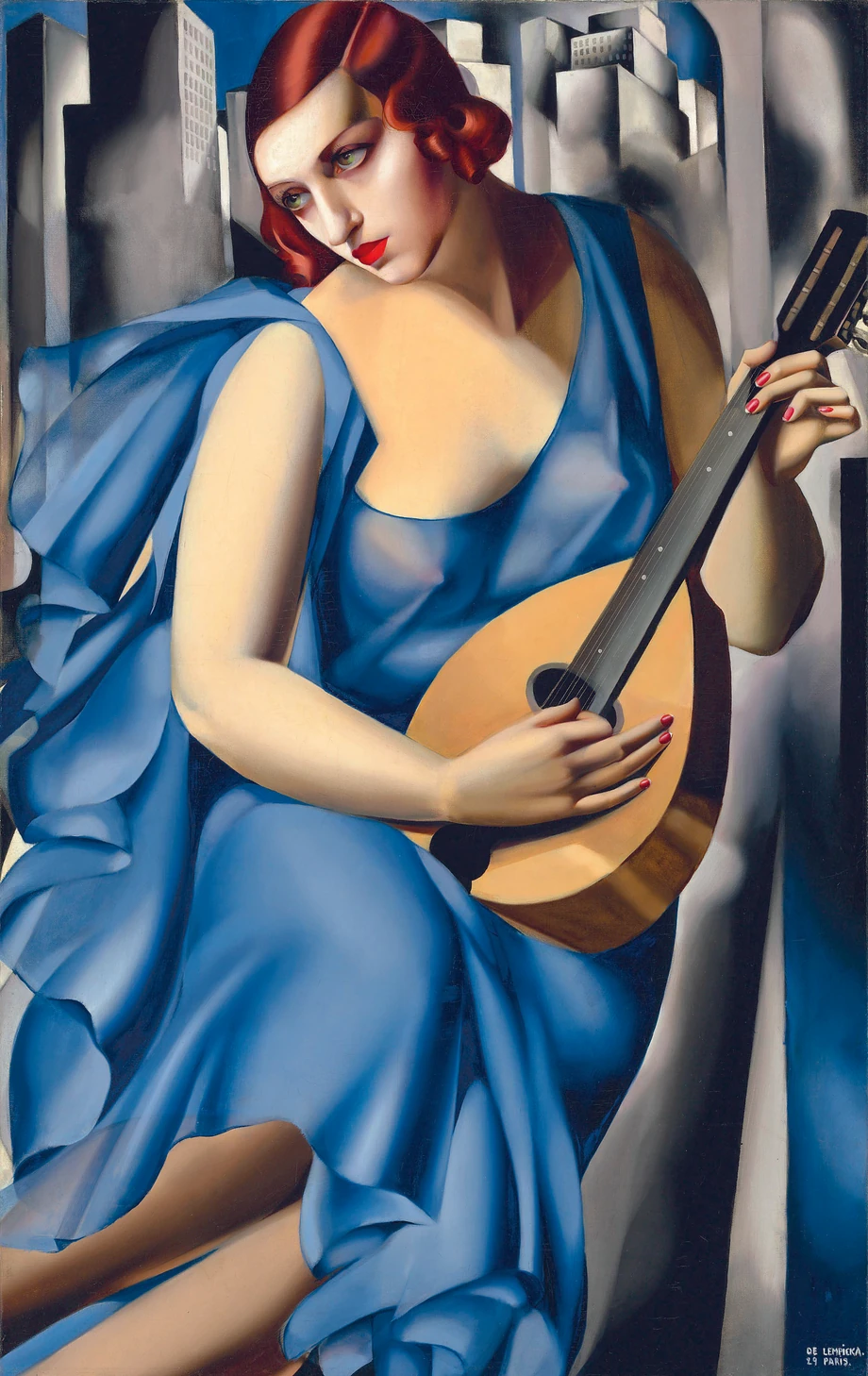 Tamara Łempicka „La Musicienne” , sprzedany za 9 087 500  dolarów