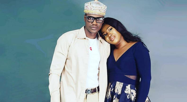 The late Sound Sultan and his wife Farida Fasasi [Instagram/FaridaFasasi]