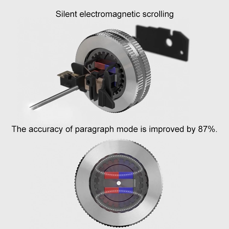 Elektromagnetyczny układ w myszy Logitech MX Master 3