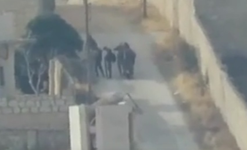 Nekoliko trenutaka pred napad sirijski vojnici nisu ni slutili šta će se dogoditi