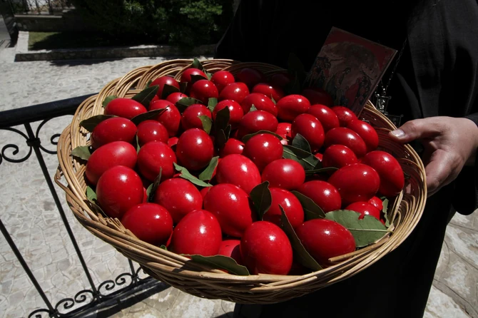 Crvena jaja -  simbol Uskrsa