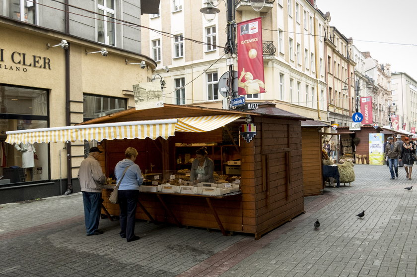 Jarmark Śląski na ul. Staromiejskiej w Katowicach 