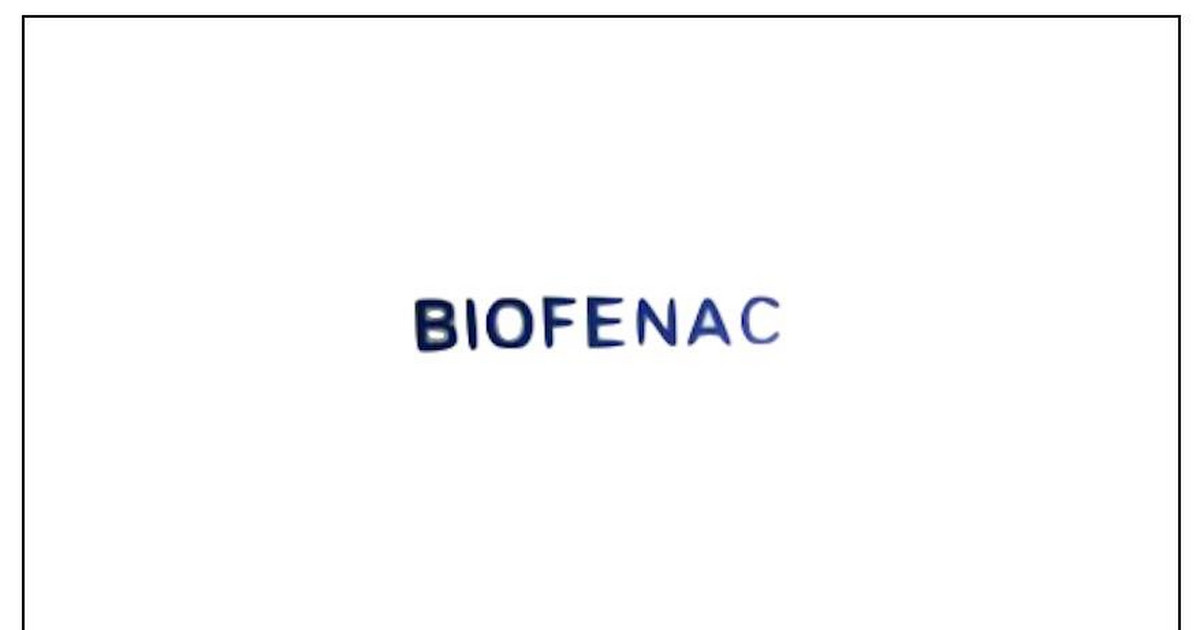 Biofenac - skład, dawkowanie, działanie, wskazania, przeciwwskazania. Jakie  są skutki uboczne leku na stawy Biofenac?