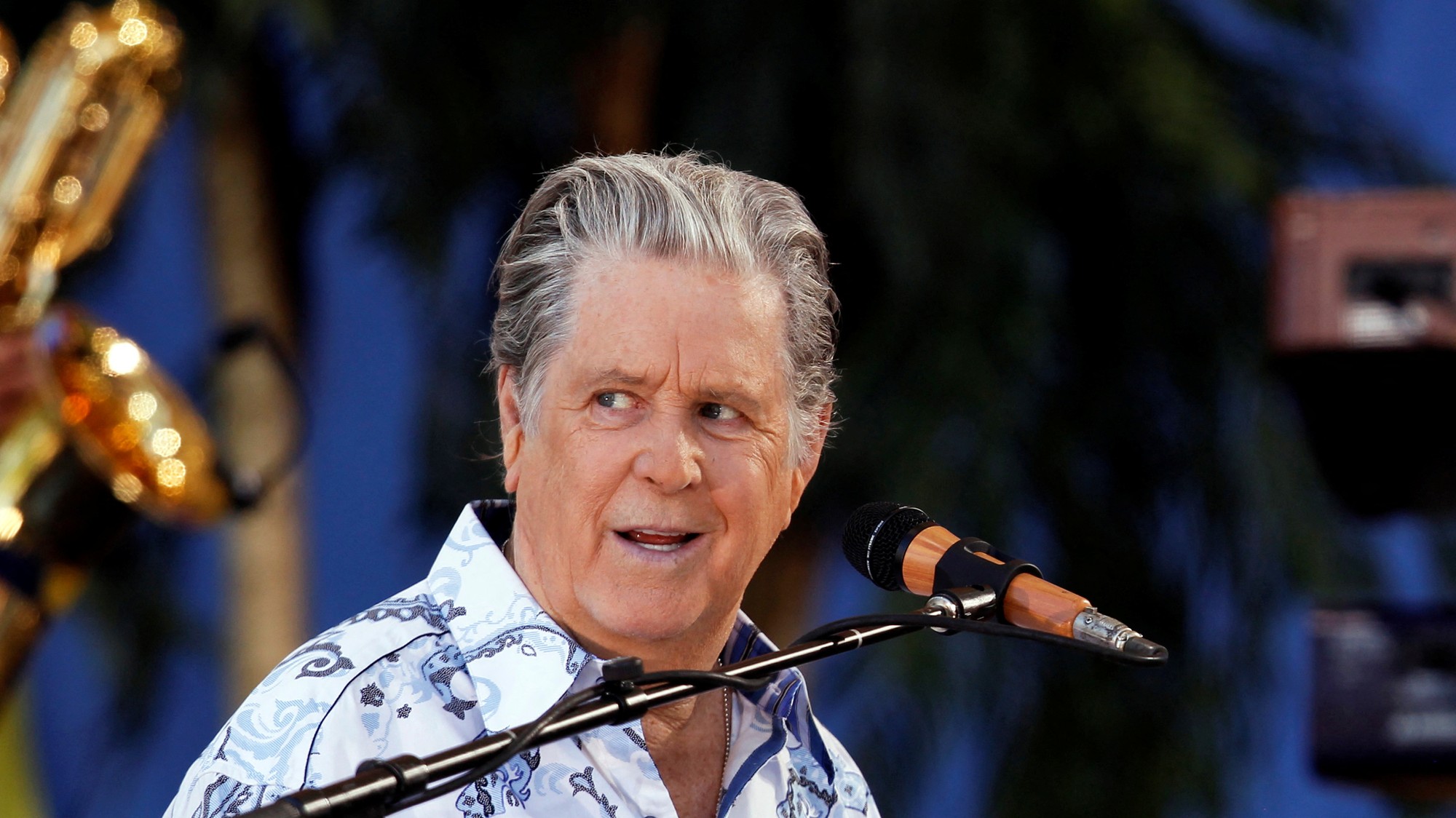 Brian Wilson na archívnej snímke z roku 2012.