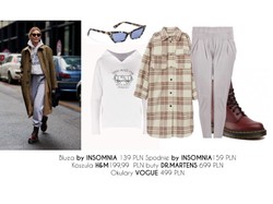 Modne przedproże jesienie. STYLIZACJE