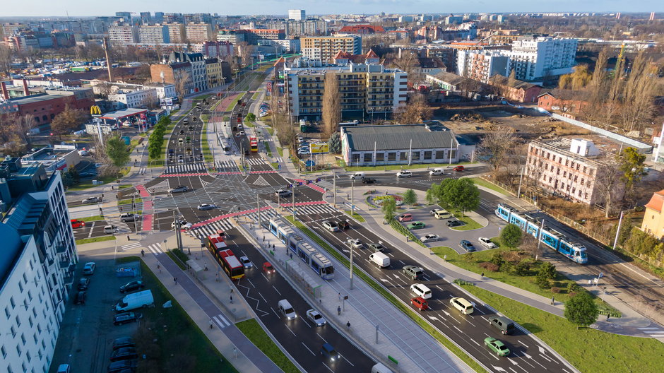 Budowa trasy tramwajowej od ul. Milenijnej do ul. Jagiełły