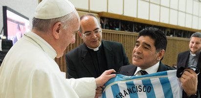 Z czego wyspowiadał się Maradona u Papieża?
