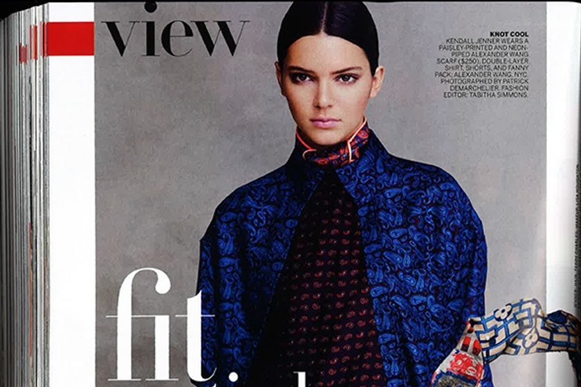 Debiut Kendall Jenner w "Vogue'u"