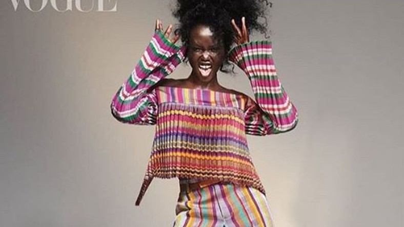 Nigerian designer Kenneth Ize featured in Vogue's September issue editorial [Credit: Instagram/ KennethIze]