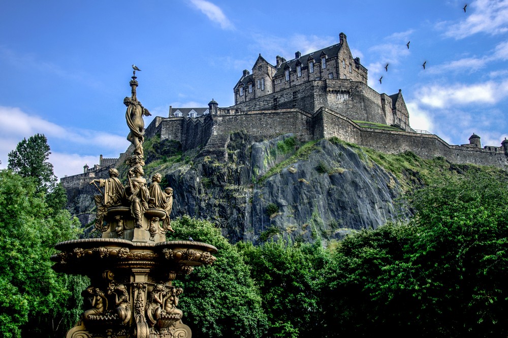 Edinburghský hrad, Škótsko