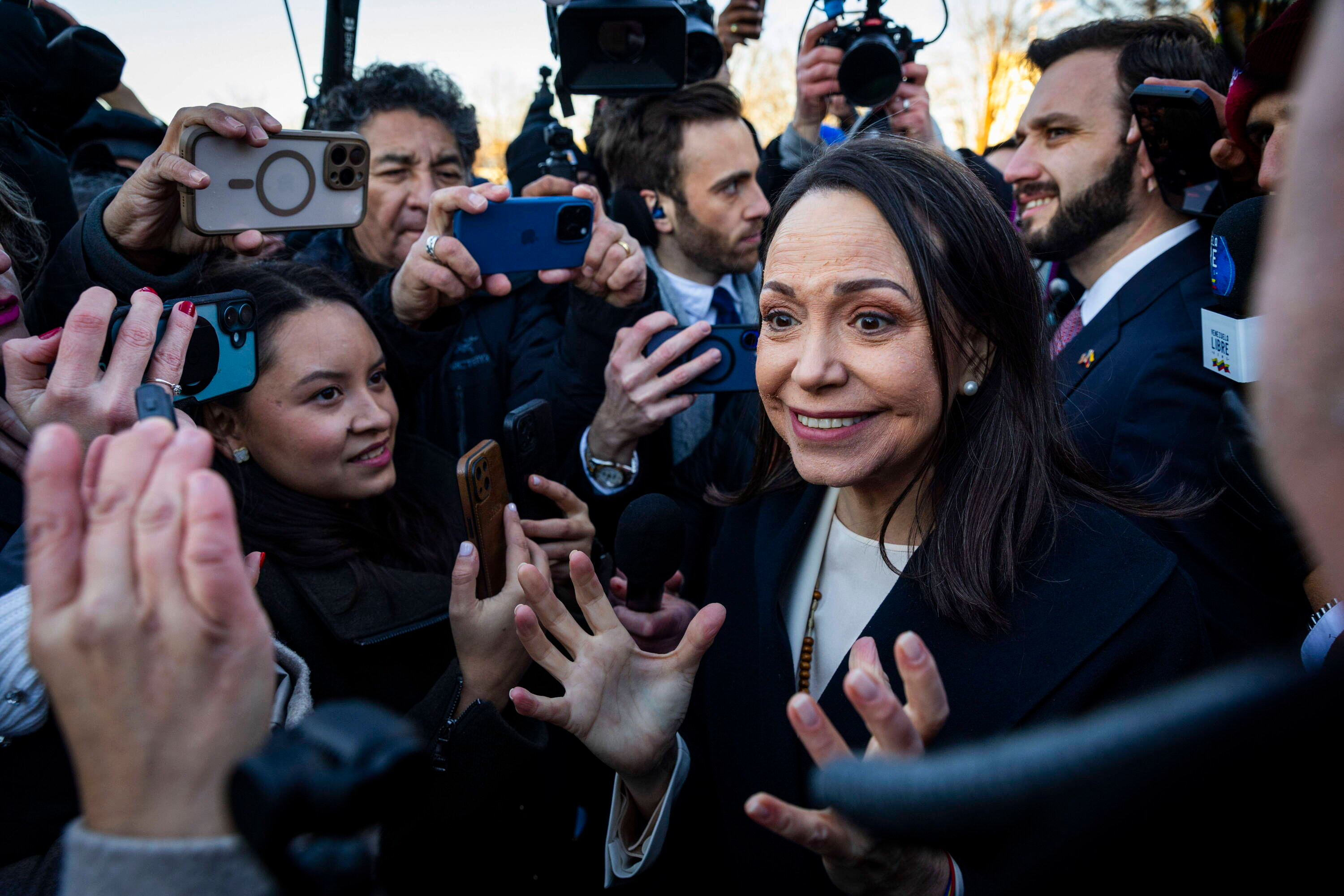 Po spotkaniu z Trumpem: Machado gotowa przejąć władzę w Wenezueli