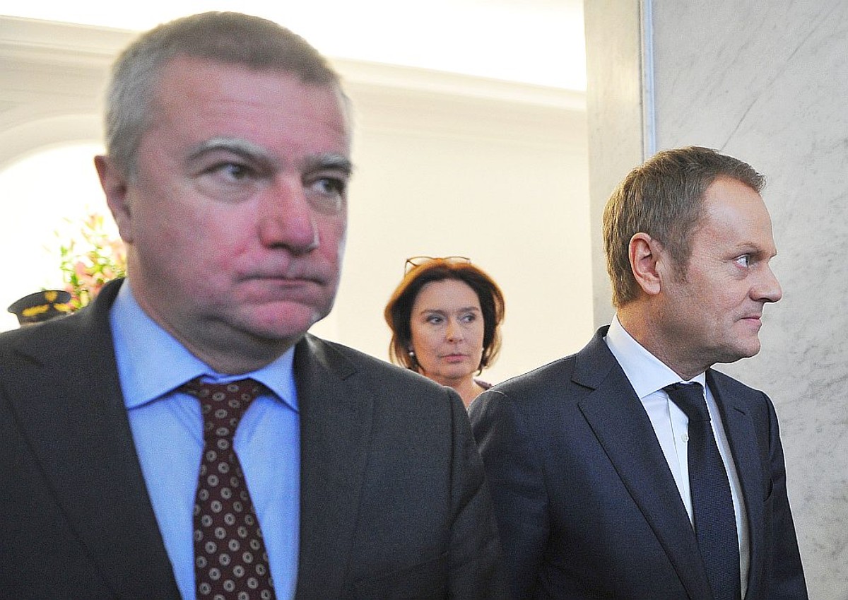 Donald Tusk, Małgorzata Kidawa-Błońska, Pawel Graś