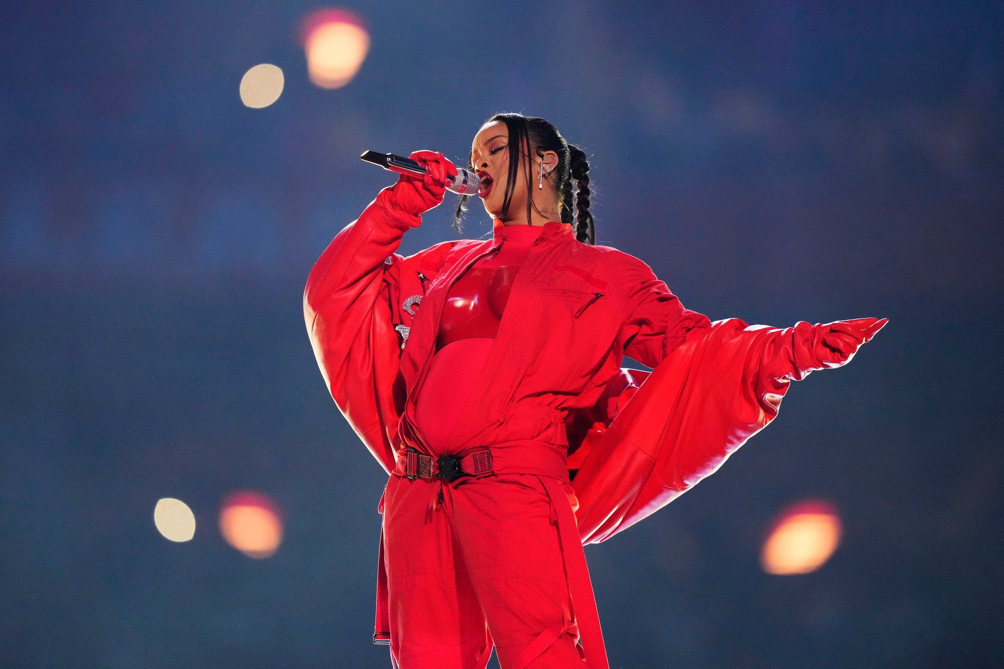 Rihanna na Super Bowle. 