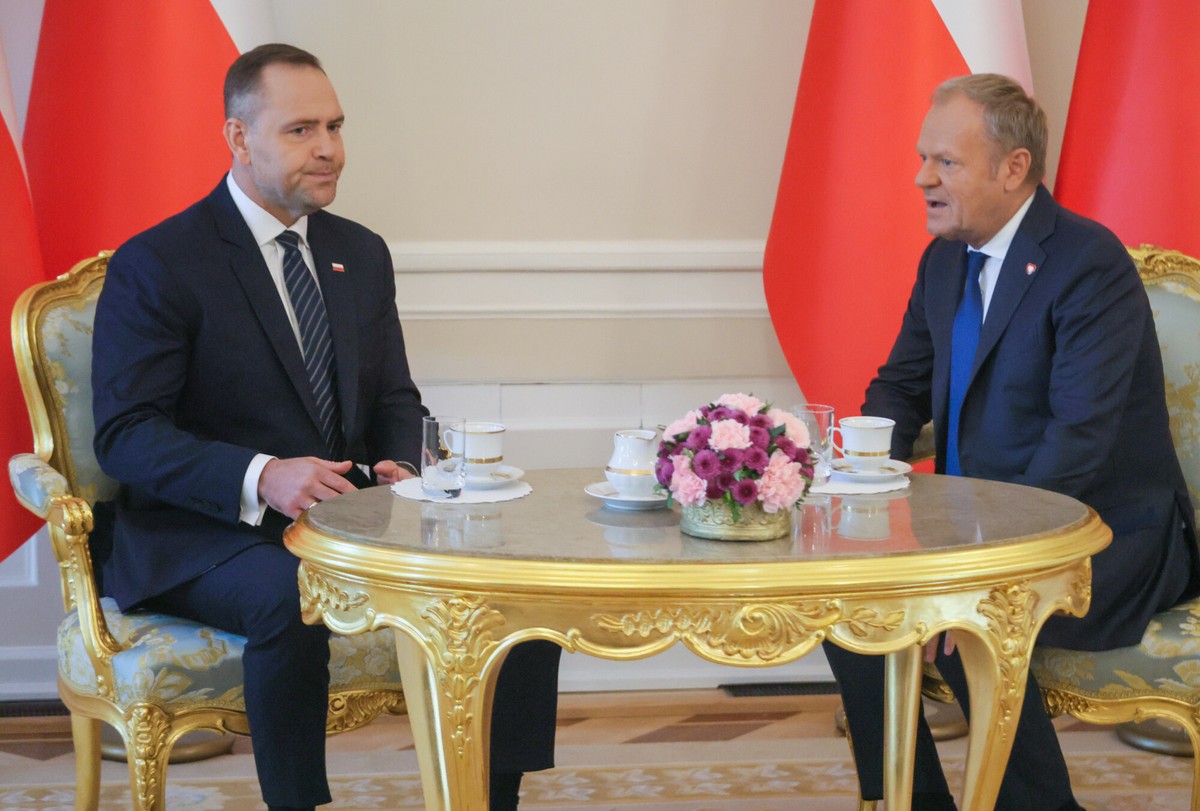 Spotkanie prezydenta Karola Nawrockiego z premierem Donaldem Tuskiem