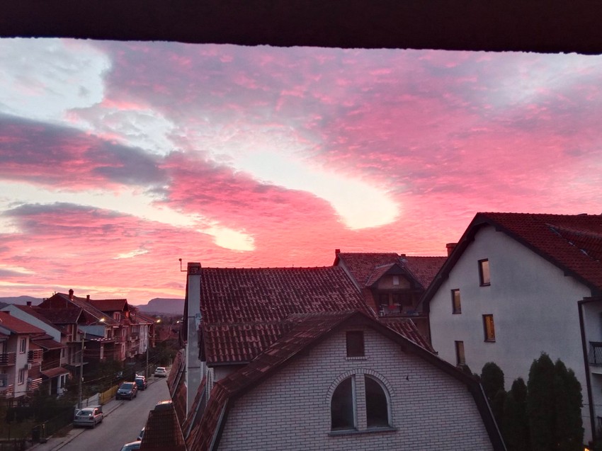 Aurora Borealis iznad Niša