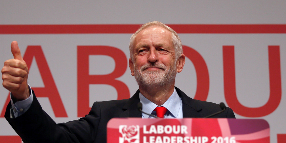 Jeremy Corbyn has been re-elected leader of the Labour Party
