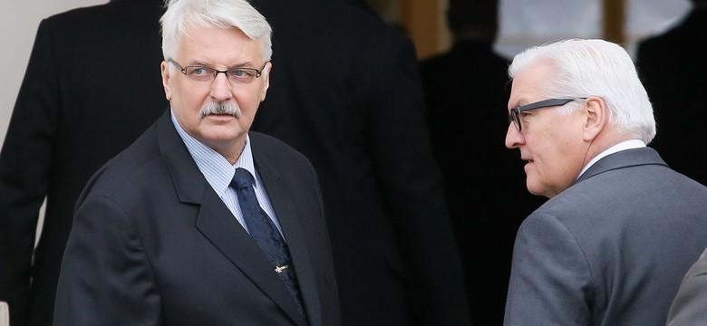 Waszczykowski: Będzie "podsumowanie i uzupełnienie" traktatu o przyjaźni z Niemcami