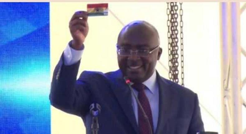 Ghanaians will use Ghana cards to buy cars on credit soon - Bawumia announces