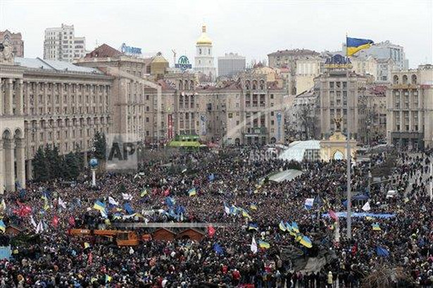 Władza nie płaci swym zwolennikom. Protesty w Kijowie
