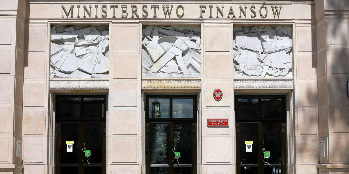 Ministerstwo Finansów.