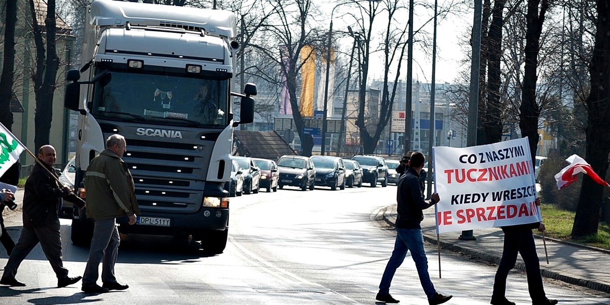 Protest rolników