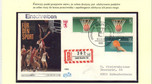 Raport o koszykówce - filatelistyka tematyczna, fot. Ryszard Prange
