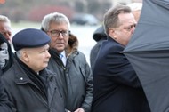 Jarosław Kaczyński i Ryszard Czarnecki