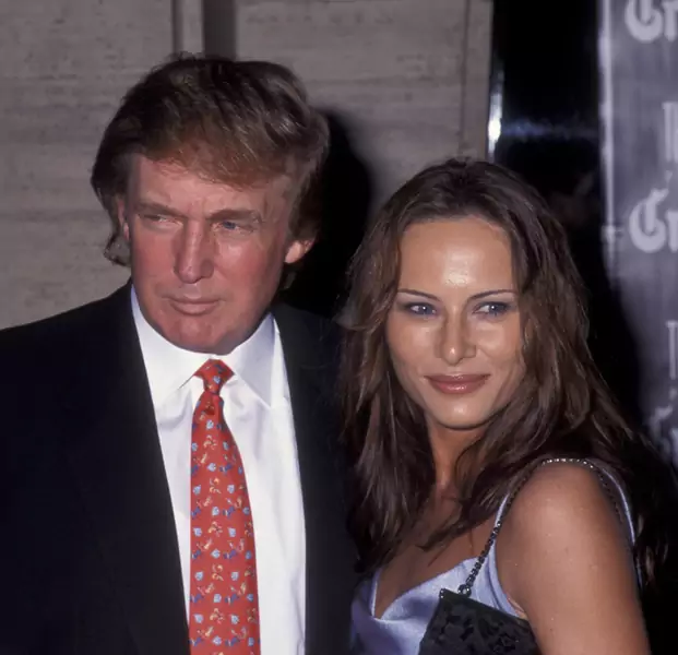 Melania Trump i Donald Trump na premierze filmu &quot;Celebrity&quot; / Foto Ron Galella / GettyImages 