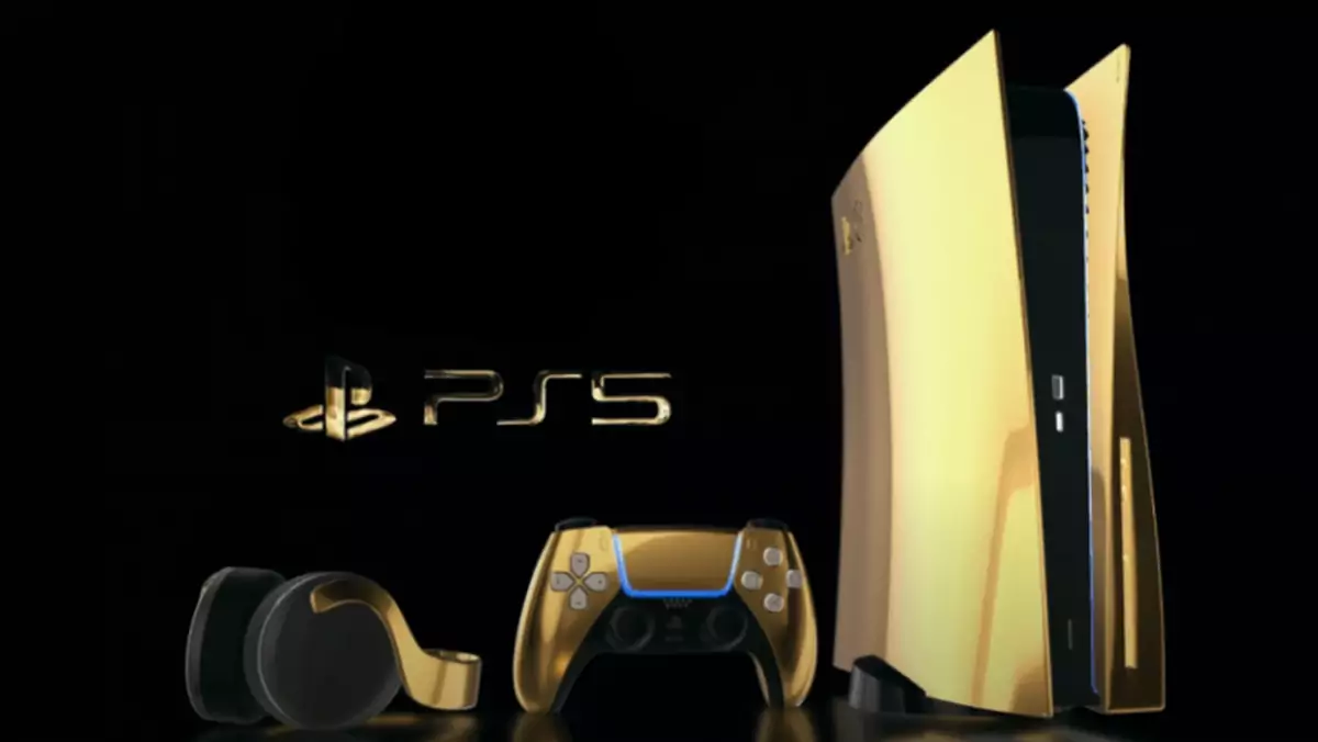 PlayStation 5 złota wersja