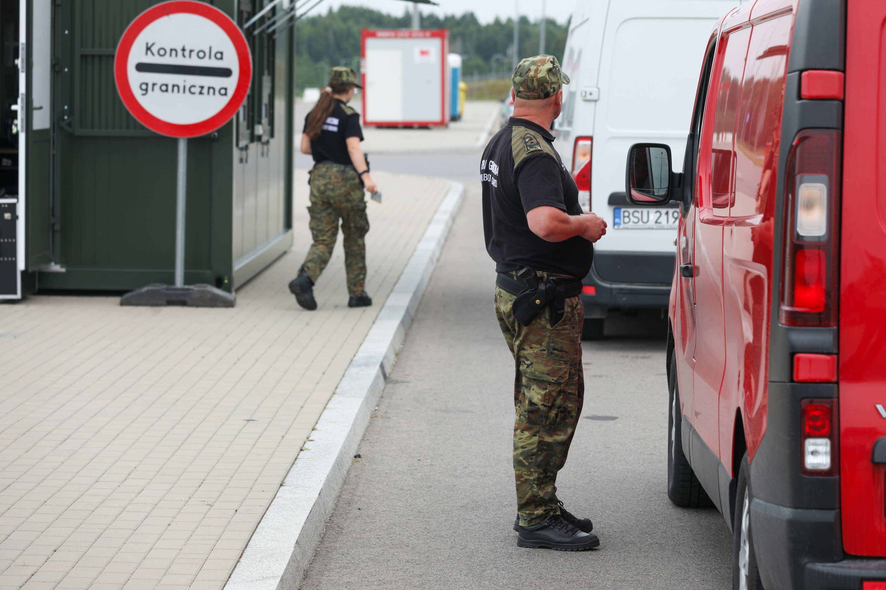 Granica z Litwą: SG skontrolowała 3,8 tys. osób w dobę
