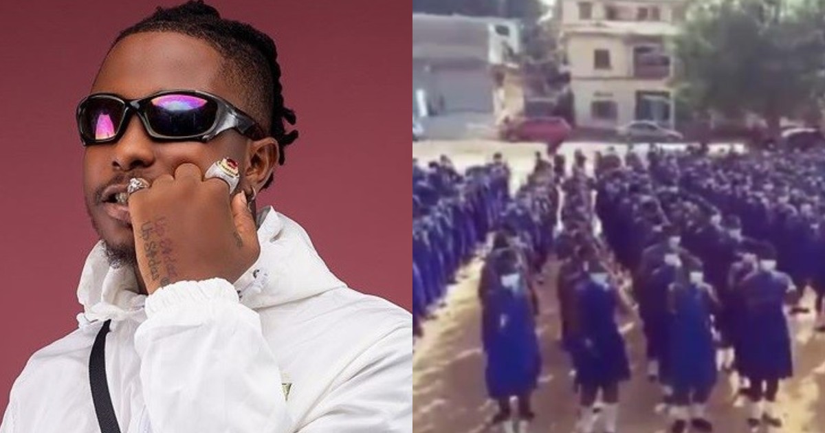 Kelvyn Boy 'overwhelmed' as pupils dance to 'Down Flat' at a morning assembly (Watch) - Vimarsana News