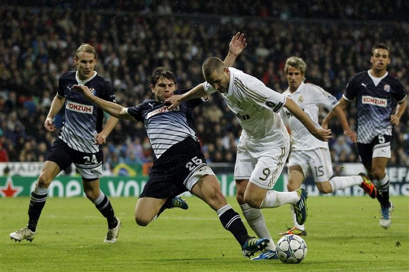 Real Madryt rozbił Dynamo Zagrzeb 6:2 w meczu Ligi Mistrzów