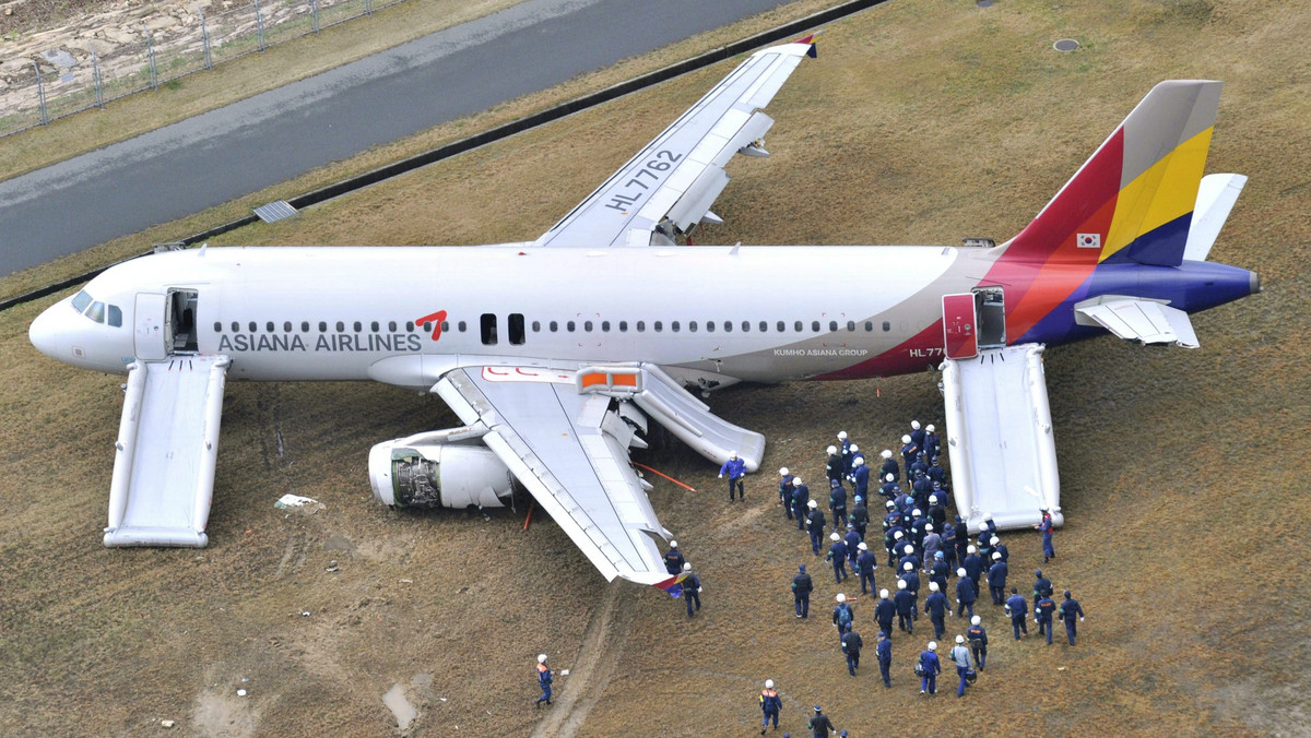 27 osób zostało we wtorek wieczorem rannych po tym jak Airbus A320 południowokoreańskich linii lotniczych Asiana Airlines zjechał z pasa startowego podczas lądowania na lotnisku w Hiroszimie (Japonia).