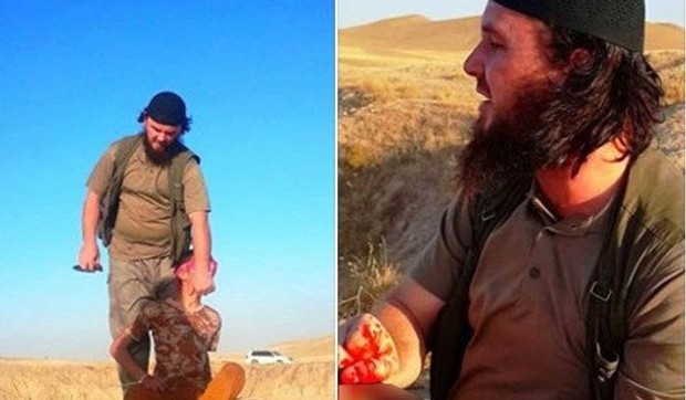 Lavdrim je na Fejsbuku objavio fotografiju kako odseca glavu jednom zarobljeniku