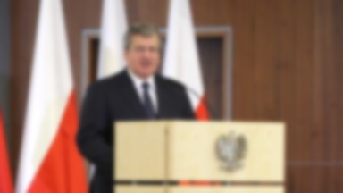 Komorowski: To się kiedyś wypali. Nie można pozwalać się okładać