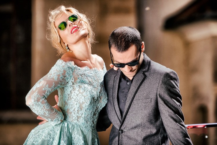 Halina Mlynkova w teledysku do piosenki 'Ostatni raz'