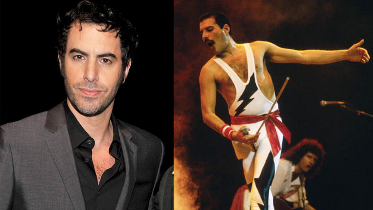 Sacha Baron Cohen wcieli się w postać lidera zespołu "Queen". Kontrowersyjny komik ma poparcie członków zespołu. DOWIEDZ SIĘ WIĘCEJ!