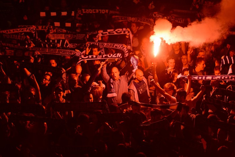 Tak Poznań świętował mistrzostwo Polski zdobyte przez piłkarzy Lecha