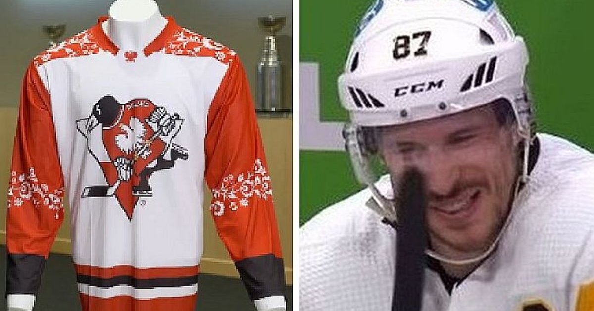 Pingwin z orłem na piersi. Pięciokrotni mistrzowie NHL oddają hołd Polakom