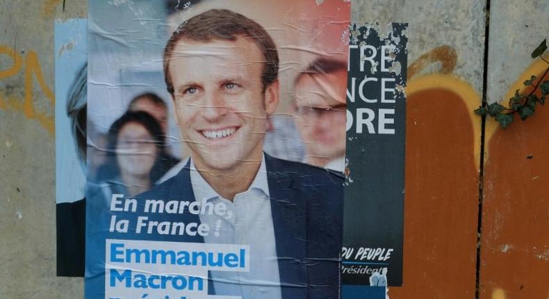 Staunchly pro-Europe Emmanuel Macron, accused Russia of trying to derail his campaign by spreading false rumors through state media