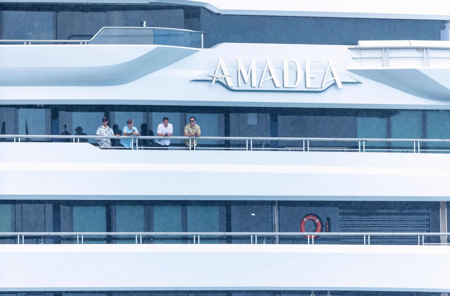 Amadea - zajęty jacht rosyjskiego oligarchy